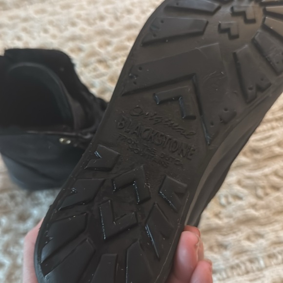 Blackstone leather sheepskin lined sneaker boot - Picture 6 of 6